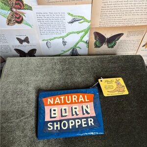 Blue Q Colorful Shopper Pouch